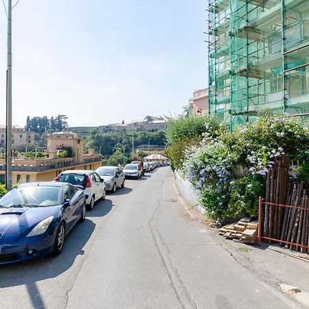 Ferienwohnung Joivy Great Flat With Sea View Genua Exterior foto