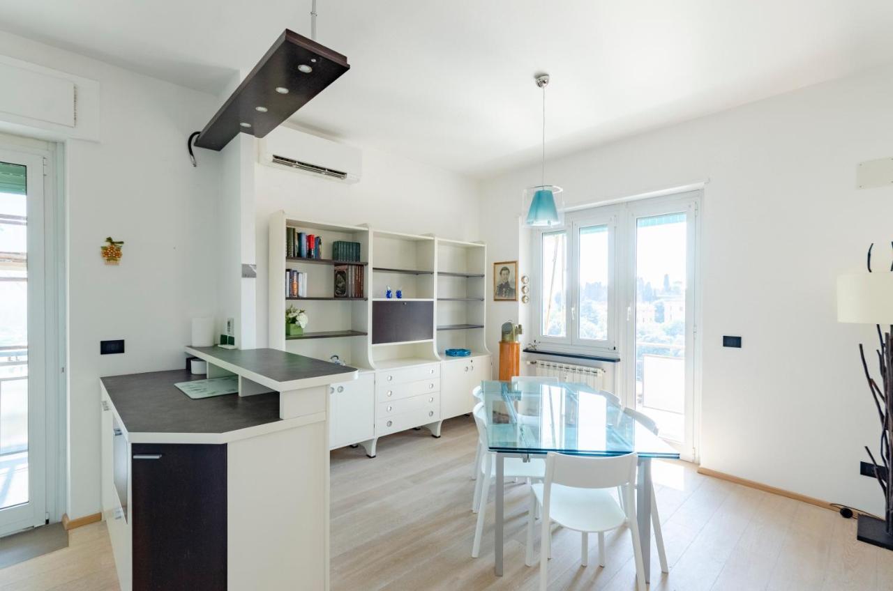 Ferienwohnung Joivy Great Flat With Sea View Genua Exterior foto
