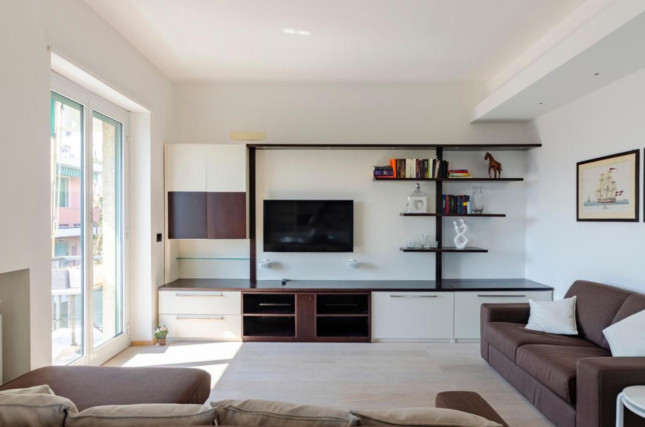 Ferienwohnung Joivy Great Flat With Sea View Genua Exterior foto