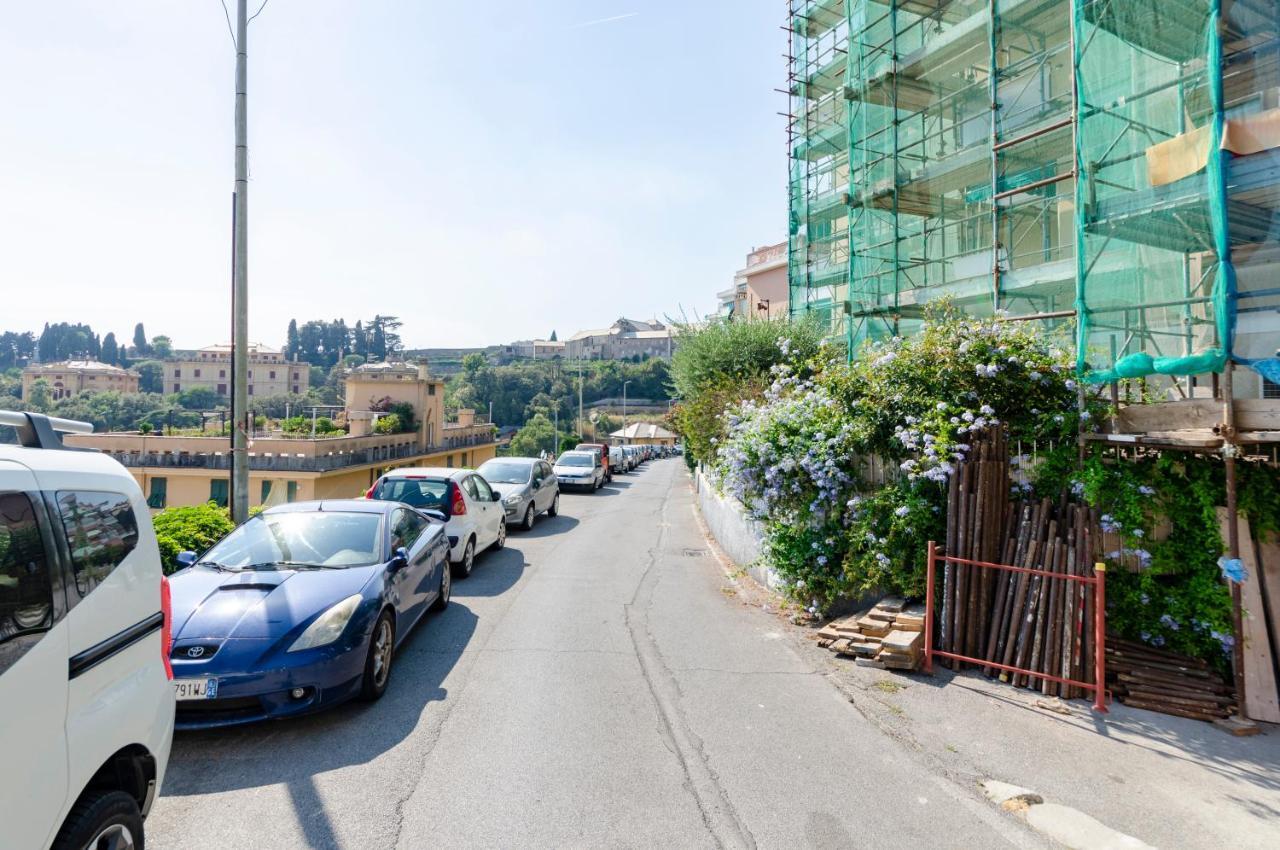 Ferienwohnung Joivy Great Flat With Sea View Genua Exterior foto