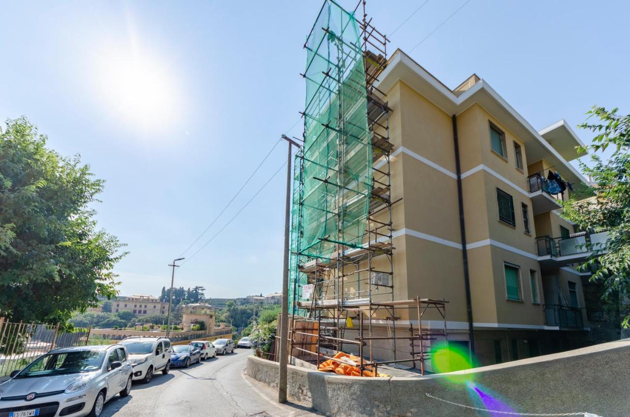 Ferienwohnung Joivy Great Flat With Sea View Genua Exterior foto